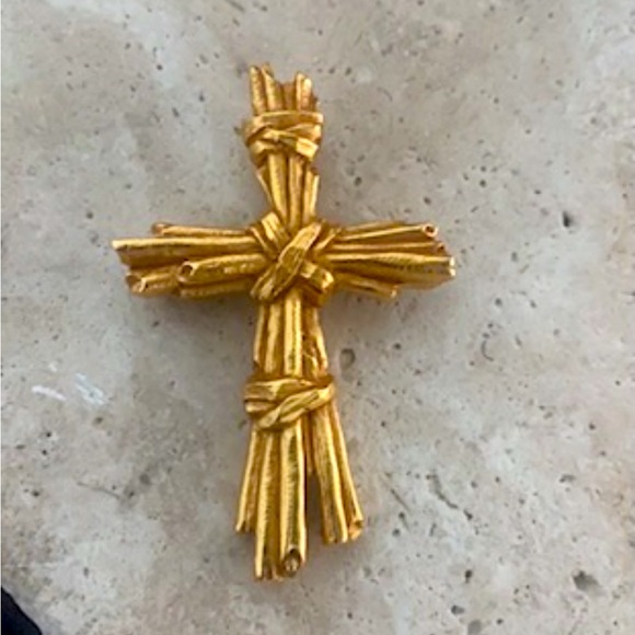 Christian Lacroix Jewelry Christian Lacroix Cross Poshmark